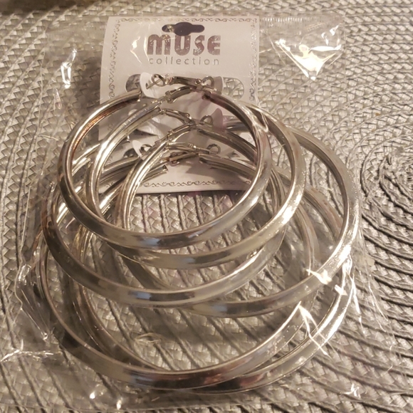 Hooped Earring sets - Picture 2 of 3